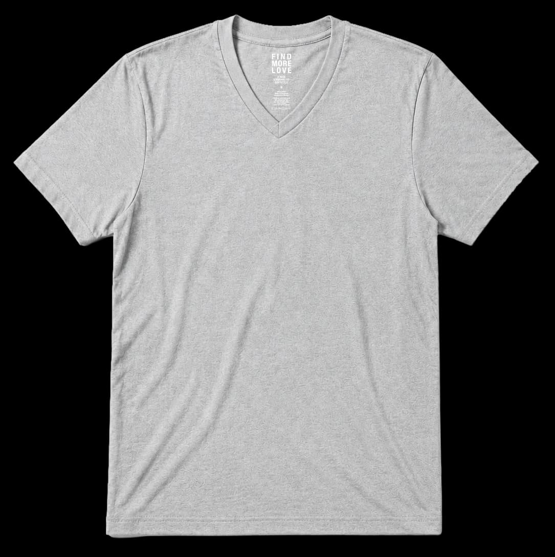 Playera Cuello V Softstyle